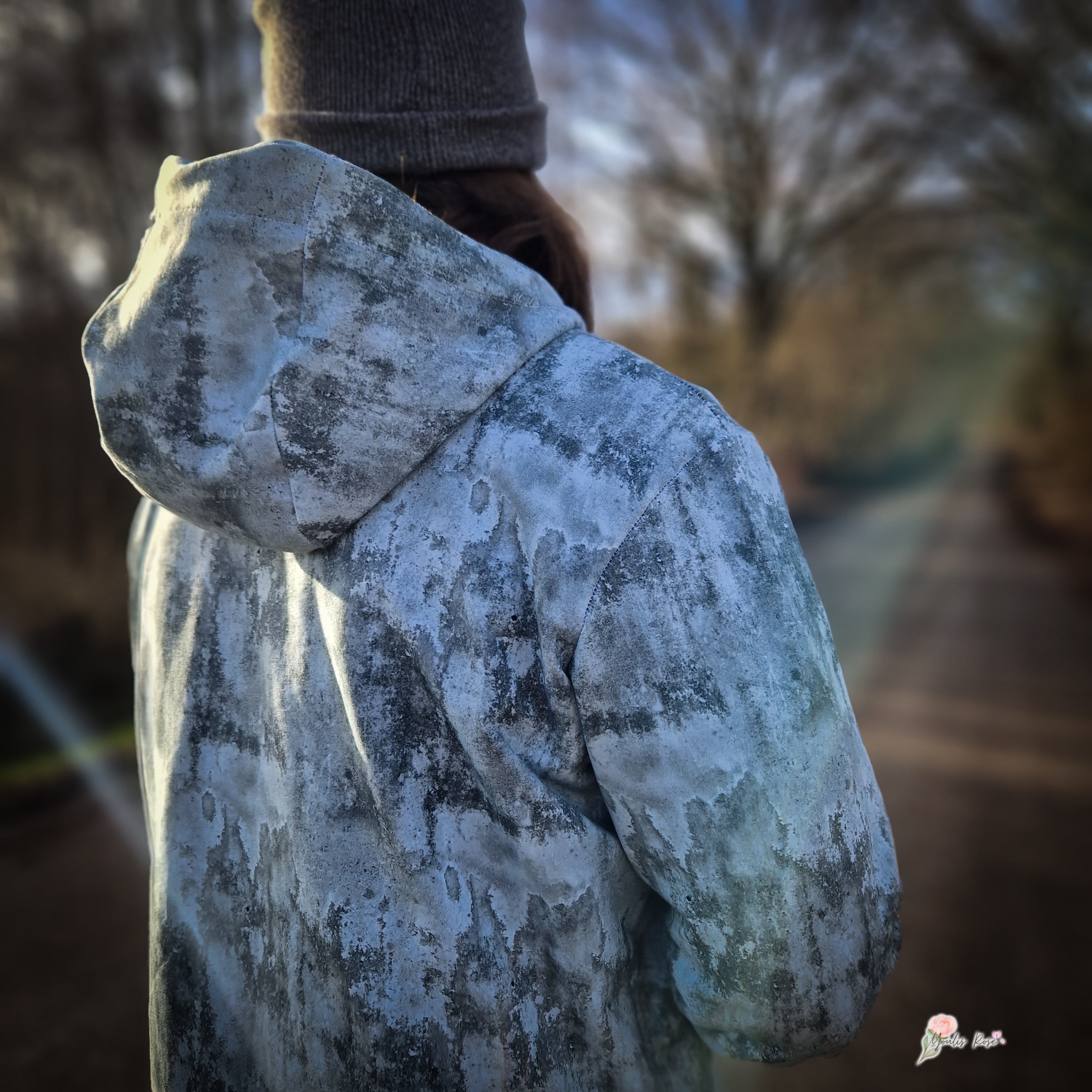 Grunge grau Augustvorbestellung